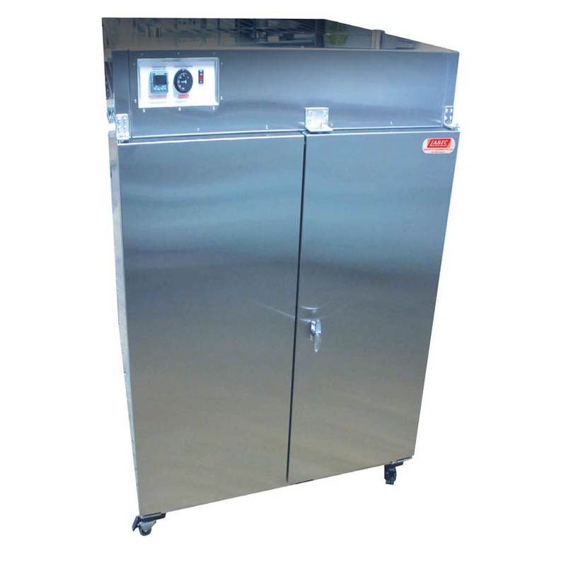 Large fan forced drying drum ovens, +150C