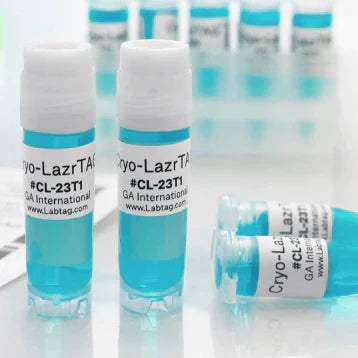 tubes labeled with Cryo-LazrTAG