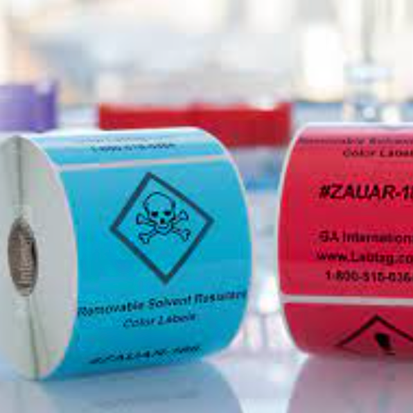 Chemical Inert Label LAB Xylene and Chemical Resistant Labels - ProSciTech