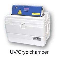 UV/Cryo cooling chamber