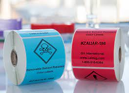 LAB Xylene and Chemical Resistant Labels