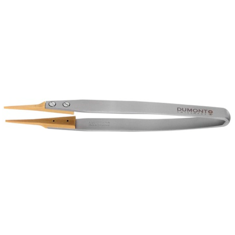 Dumont replaceable Buxus tip tweezers, WA1 handle (EMS)