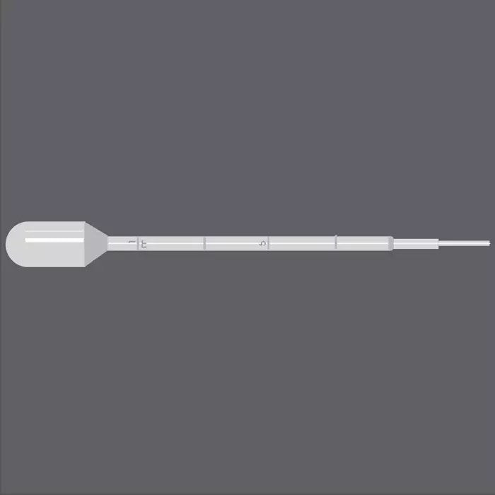 Graduated transfer pipettes