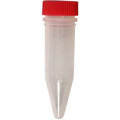 Macrocentrifuge tubes with screw cap, PP