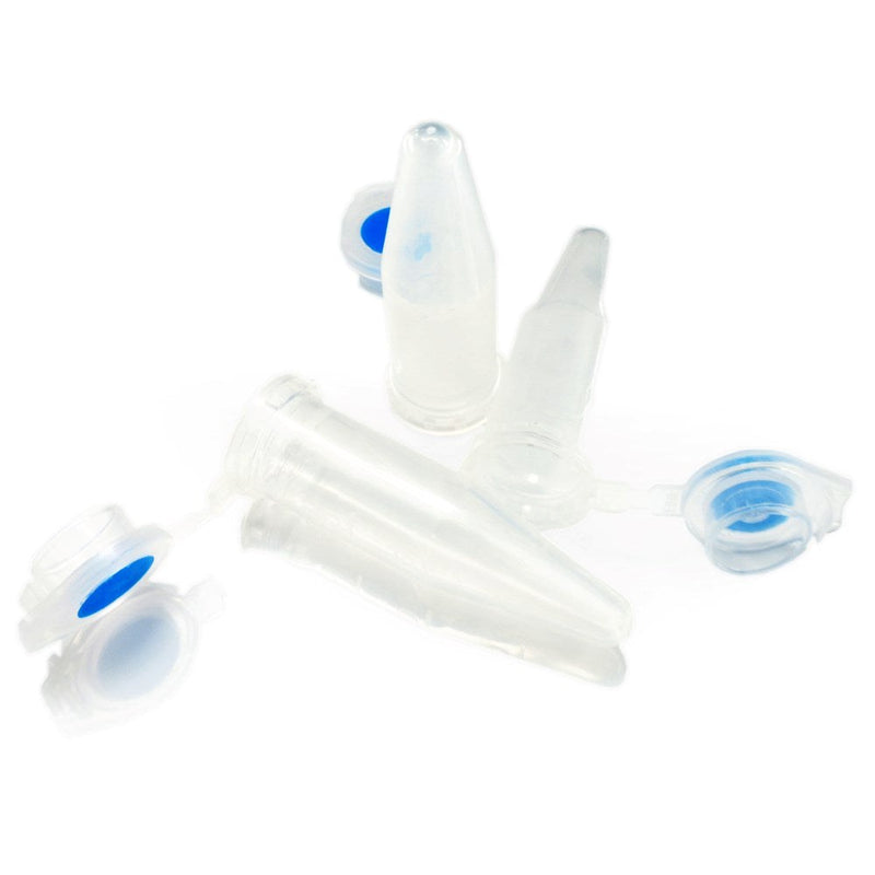 Microtubes with safe-lock snap-cap, PP