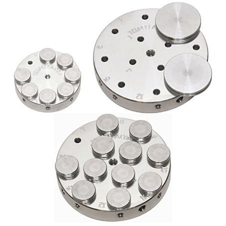 SEM multi specimen pin mount holders, pin mount