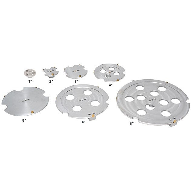 SEM wafer specimen holders 25-200mm, M4 cylinder