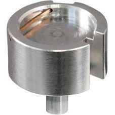 SEM low profile carbon planchet holder, 10-32mm dia., pin mount