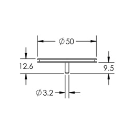 SEM large specimen mounts, pin mount