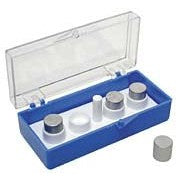 Storage box for cylinder specimen mounts, JEOL cylinder