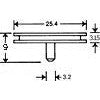 SEM specimen mounts, 18-38mm dia., pin mount