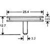 SEM specimen mounts, 18-38mm dia., pin mount