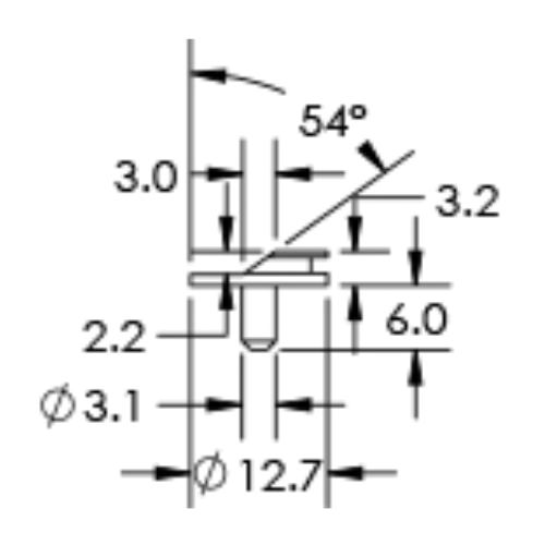 SEM specimen mounts for FIB applications, pin mount
