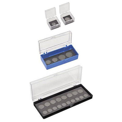 PELCO AFM/STM metal disc storage boxes with magnetic base