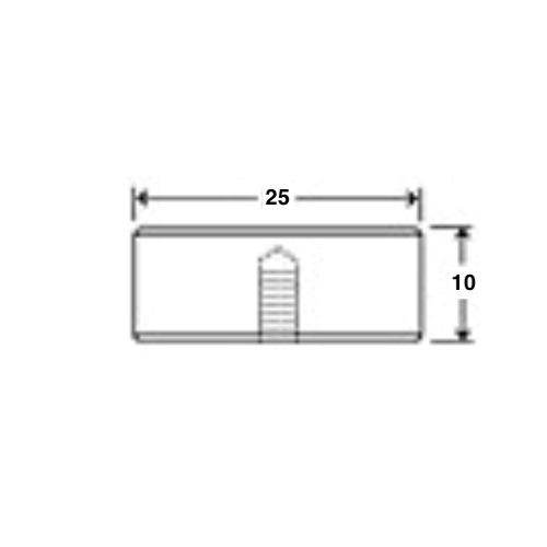 SEM medium specimen mounts, M4 cylinder