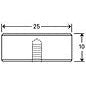 SEM specimen mounts, 15-32mm dia., M4 cylinder