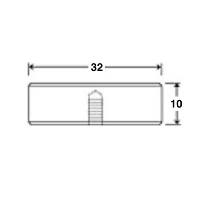 SEM medium specimen mounts, M4 cylinder