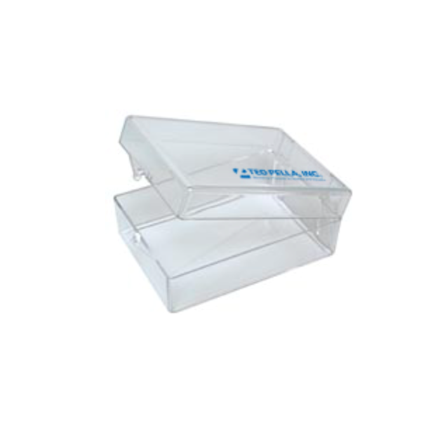 Medium storage boxes, clear PS