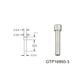 Serial block-face EM bevelled specimen mounts, pin mount