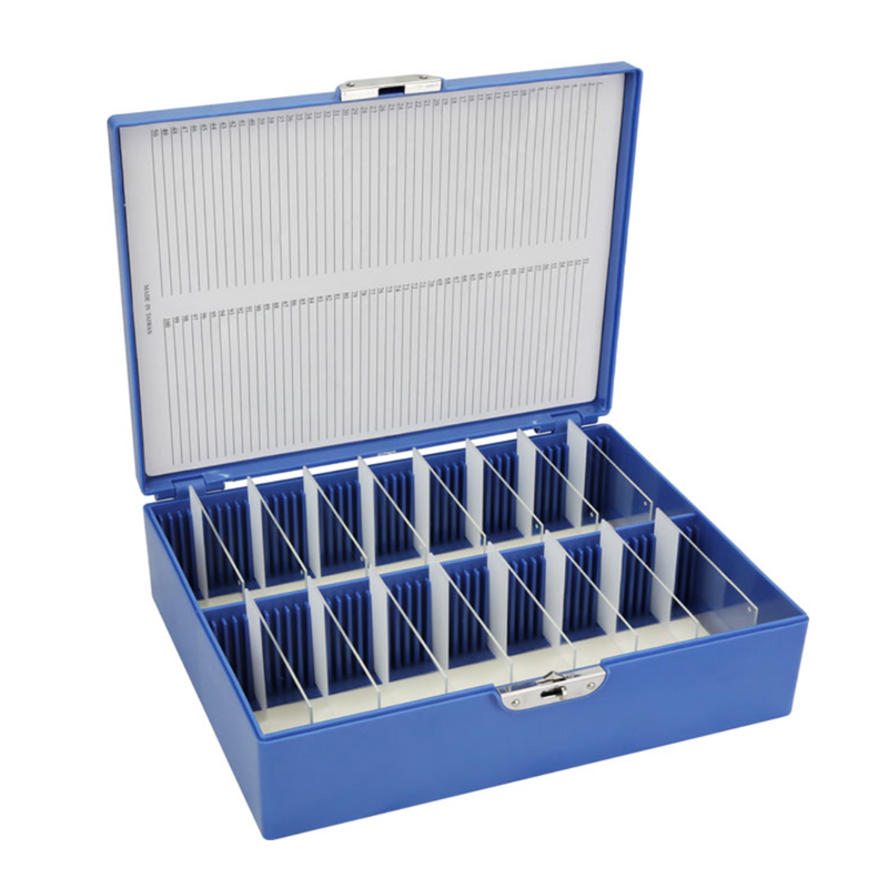 PELCO MICROSLIDES slide storage boxes for large slides