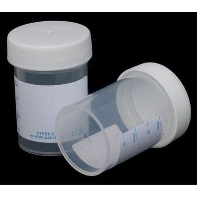 Sample containers, PP, sterile, 60mL