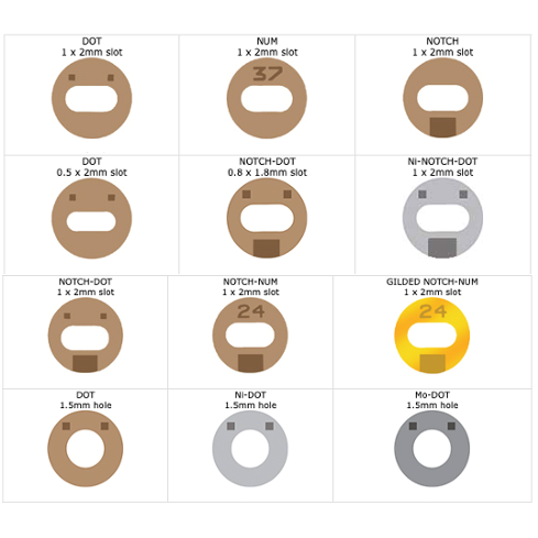 PELCO SynapTek grids, single slot - ProSciTech