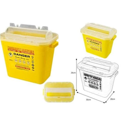 Sharps disposal container