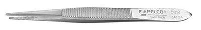 PELCO Pro general purpose tweezers, serrated tips & grips