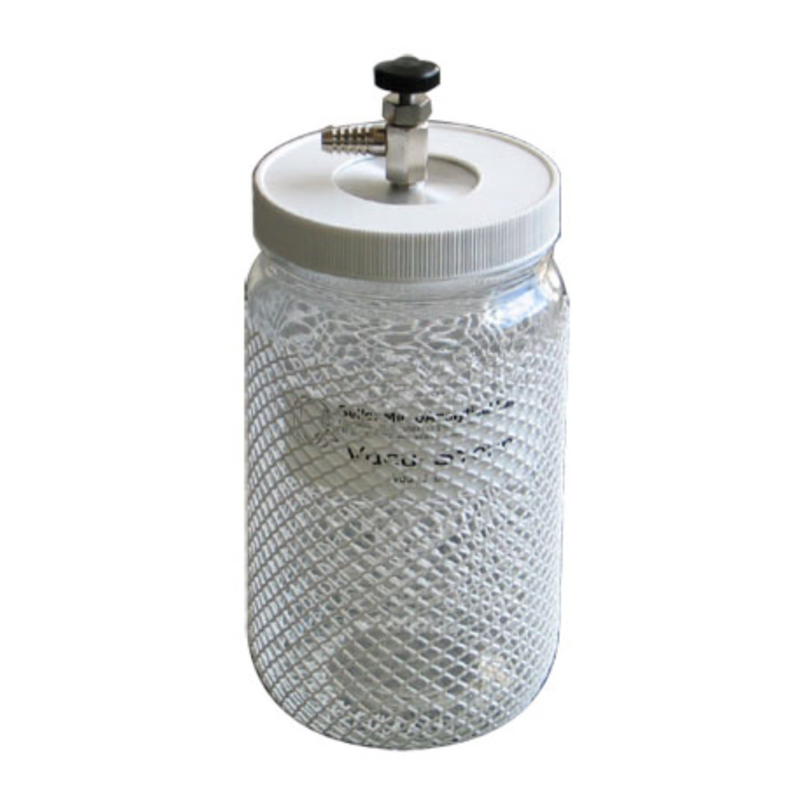Vacu-Storr vacuum desiccators and high vacuum storage