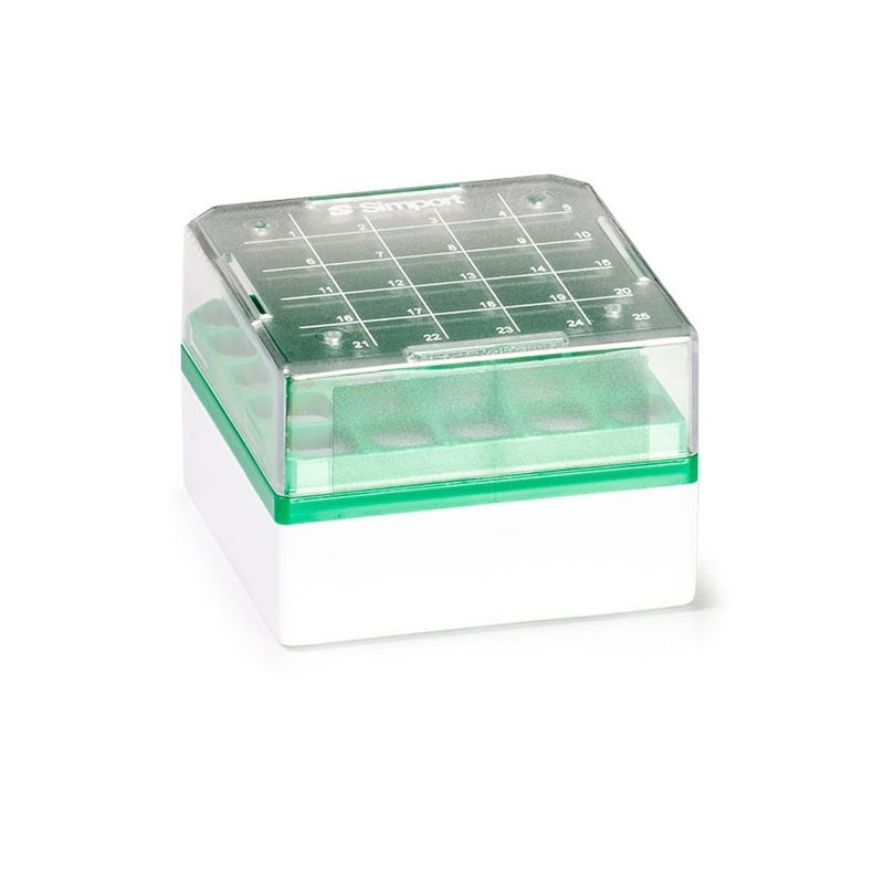 CRYOSTORE tube storage boxes, 25-place, PC