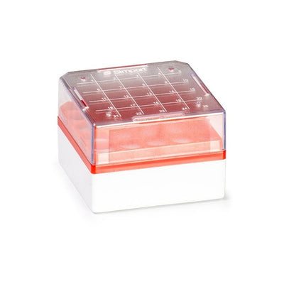CRYOSTORE tube storage boxes, 25-place, PC