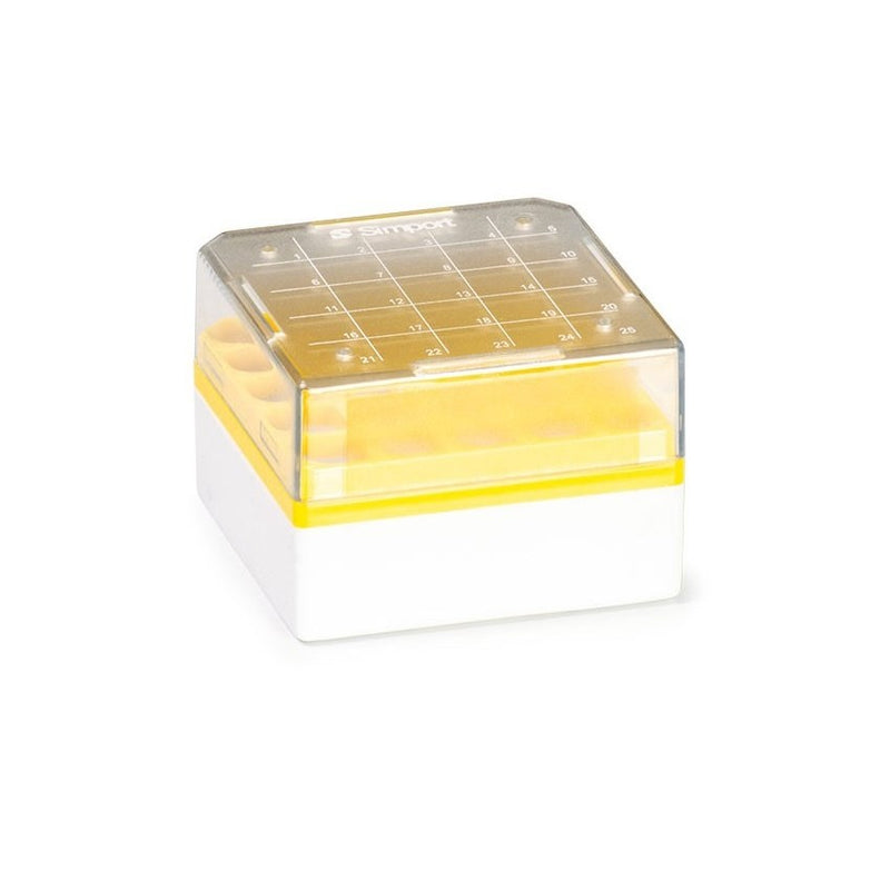 CRYOSTORE tube storage boxes, 25-place, PC