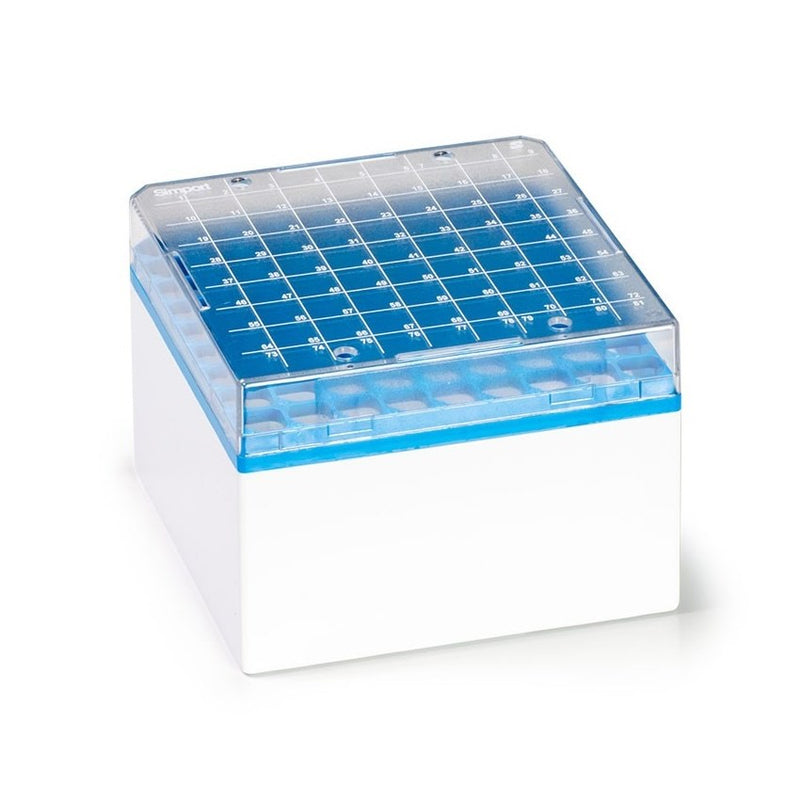 CRYOSTORE tube storage boxes, 81-place, PC