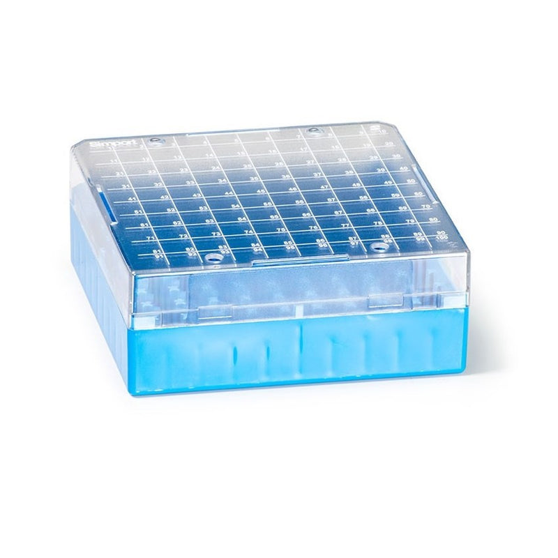 CRYOSTORE tube storage boxes, 100-place, PC