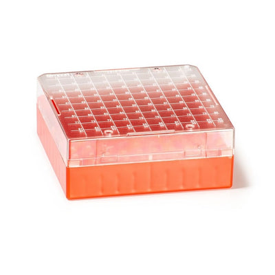 CRYOSTORE tube storage boxes, 100-place, PC