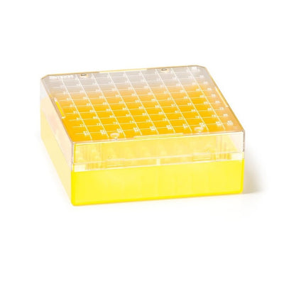 CRYOSTORE tube storage boxes, 100-place, PC