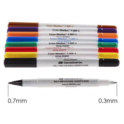 Dual-tip cryo markers
