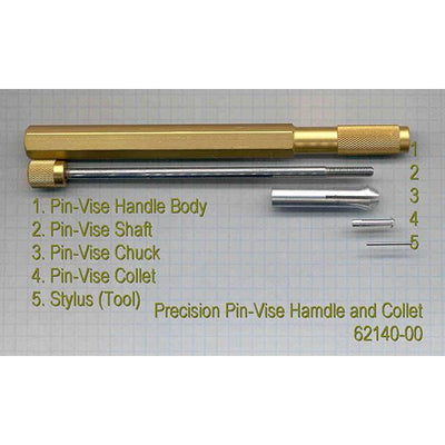 Precision diamond scribes and pin vice handle