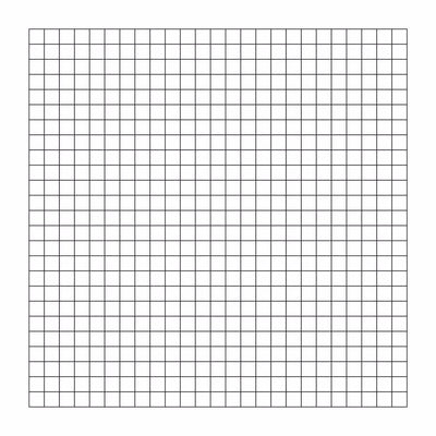 Optical resolution charts, grids