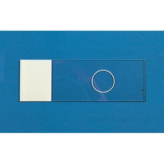 PTFE printed microscope slides, round wells