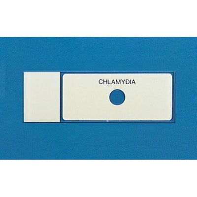 PTFE printed microscope slides, round wells