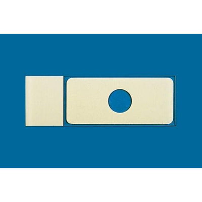 PTFE printed microscope slides, round wells