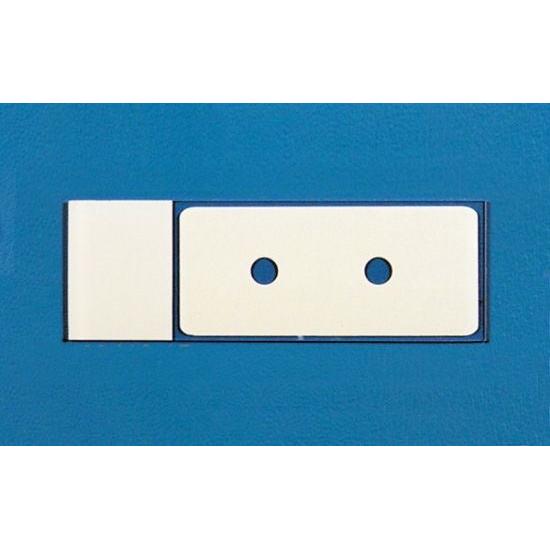 PTFE printed microscope slides, round wells