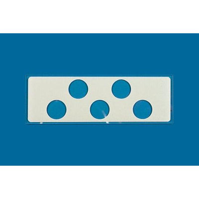 PTFE printed microscope slides, round wells