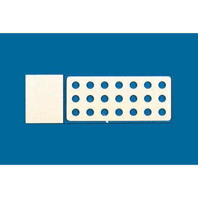 PTFE printed microscope slides, round wells