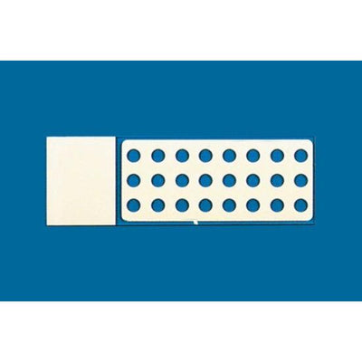 PTFE printed microscope slides, round wells