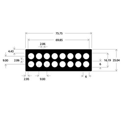 ProPlate microarray chamber slide system sets, stainless steel clips