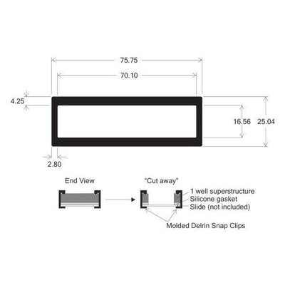 ProPlate re-usable slide modules, no clips