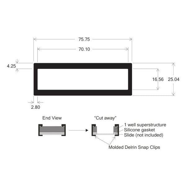 ProPlate re-usable slide modules, no clips