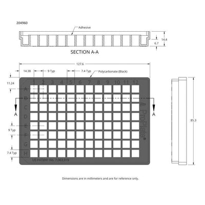 ProPlate adhesive SBS microtiter plates